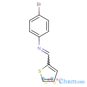 CAS No:13533-32-9 Benzenamine,4-bromo-N-(2-thienylmethylene)-