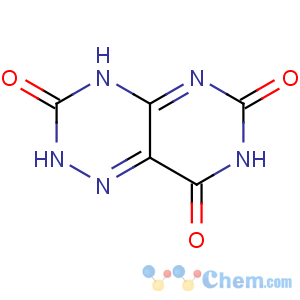 CAS No:13538-84-6 Pyrimido[4,5-e]-as-triazine-3,6,8(2H,5H,7H)-trione(8CI)