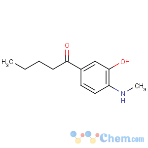 CAS No:135420-18-7 1-Pentanone,1-[3-hydroxy-4-(methylamino)phenyl]-