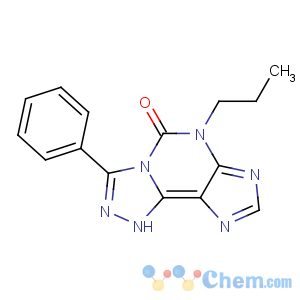 CAS No:135446-00-3 5H-1,2,4-Triazolo[3,4-i]purin-5-one,6,7-dihydro-3-phenyl-6-propyl-