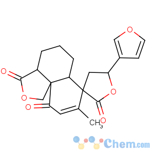 CAS No:135650-34-9 Spiro[furan-3(2H),7'(10'H)-[1H]naphtho[1,8a-c]furan]-2,3',10'(3'aH)-trione,5-(3-furanyl)-4,4',5,5',6',6'a-hexahydro-8'-methyl-, (3S,3'aR,5S,6'aS,10'aR)-(9CI)