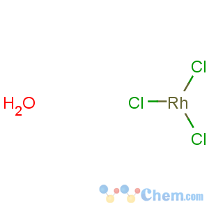 CAS No:13569-65-8 Rhodium chloride trihydrate