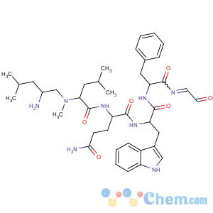 CAS No:135721-56-1 Glycine,N-(2-amino-4-methylpentyl)-N-methyl-L-leucyl-L-glutaminyl-L-tryptophyl-L-phenylalanyl-,(5®