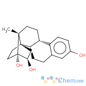 CAS No:135768-83-1 14,21-Cyclo-19-norpregna-1,3,5(10)-triene-3,16,17-triol,(16a,17a)- (9CI)