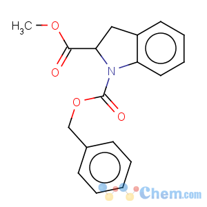 CAS No:135829-03-7 1-benzyl-2-methyl-indoline-1,2-dicarboxylate(methyl-1-cbz-2-indoline-carboxylate)