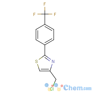 CAS No:135873-35-7 4-(chloromethyl)-2-[4-(trifluoromethyl)phenyl]-1,3-thiazole