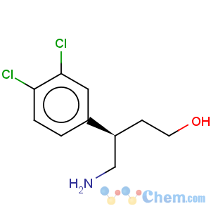 CAS No:135936-36-6 Benzenepropanol, g-(aminomethyl)-3,4-dichloro-, (gS)-