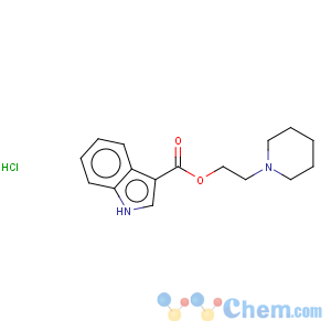 CAS No:135938-17-9 1H-Indole-3-carboxylicacid, 2-(1-piperidinyl)ethyl ester