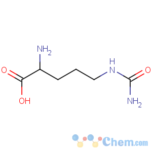 CAS No:13594-51-9 (2R)-2-amino-5-(carbamoylamino)pentanoic acid