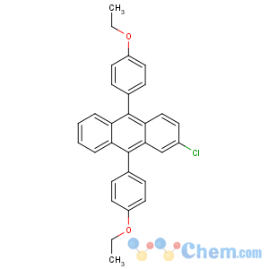 CAS No:135965-21-8 2-chloro-9,10-bis(4-ethoxyphenyl)anthracene