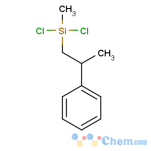 CAS No:13617-28-2 dichloro-methyl-(2-phenylpropyl)silane