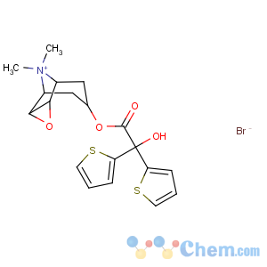 CAS No:136310-93-5 6b,7b-Epoxy-3b-hydroxy-8-methyl-1aH,5aH-tropanium bromide di-2-thienylglycolate