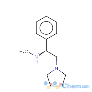 CAS No:136329-39-0 (R)-N-Methyl-1-phenyl-2-(1-pyrrolidino)ethylamine