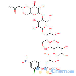 CAS No:136345-76-1 b-D-Glucopyranoside,2-chloro-4-nitrophenyl O-4,6-O-(3-oxobutylidene)-a-D-glucopyranosyl-(1®