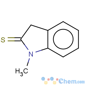 CAS No:13637-38-2 2H-Indole-2-thione,1,3-dihydro-1-methyl-