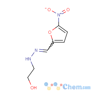 CAS No:13641-86-6 2-Furancarboxaldehyde,5-nitro-, 2-(2-hydroxyethyl)hydrazone