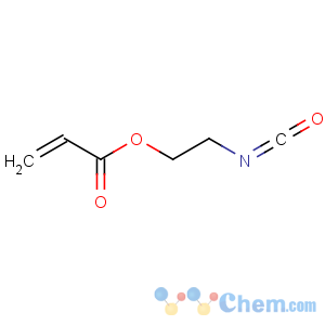 CAS No:13641-96-8 2-isocyanatoethyl prop-2-enoate