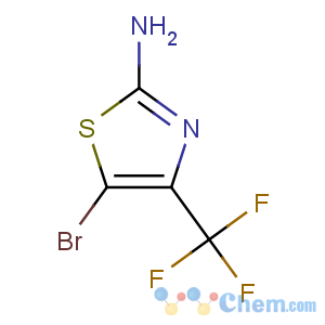 CAS No:136411-21-7 5-bromo-4-(trifluoromethyl)-1,3-thiazol-2-amine