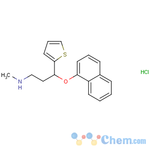 CAS No:136434-34-9 (3S)-N-methyl-3-naphthalen-1-yloxy-3-thiophen-2-ylpropan-1-amine