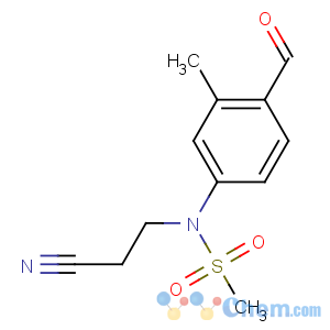 CAS No:136449-55-3 N-(2-cyanoethyl)-N-(4-formyl-3-methylphenyl)methanesulfonamide