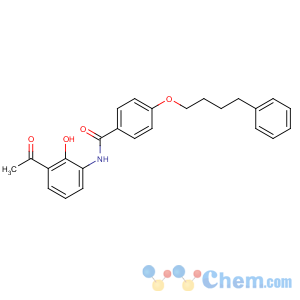 CAS No:136450-06-1 N-(3-acetyl-2-hydroxyphenyl)-4-(4-phenylbutoxy)benzamide