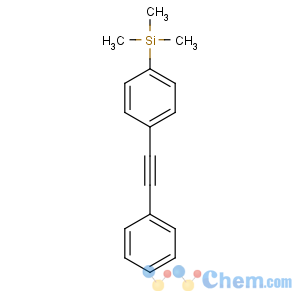 CAS No:136459-72-8 trimethyl-[4-(2-phenylethynyl)phenyl]silane