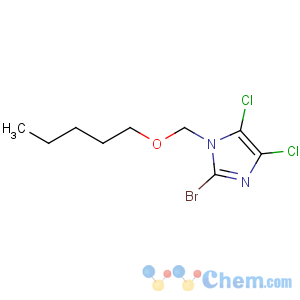 CAS No:136480-53-0 1H-Imidazole,2-bromo-4,5-dichloro-1-[(pentyloxy)methyl]-