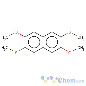 CAS No:136559-34-7 Naphthalene,2,6-dimethoxy-3,7-bis(methylthio)-
