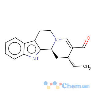 CAS No:136573-96-1 18-Norcorynan-19-al,20,21-didehydro-, (15a)- (9CI)