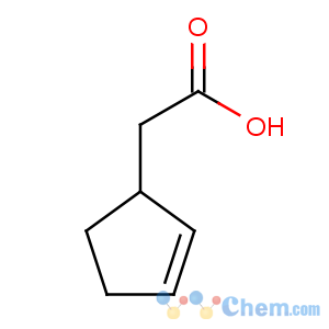 CAS No:13668-61-6 2-cyclopent-2-en-1-ylacetic acid