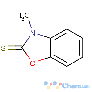 CAS No:13673-63-7 3-methyl-1,3-benzoxazole-2-thione