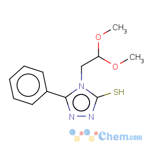 CAS No:136745-20-5 4-(2,2-dimethoxyethyl)-5-phenyl-4H-1,2,4-triazole-3-thiol
