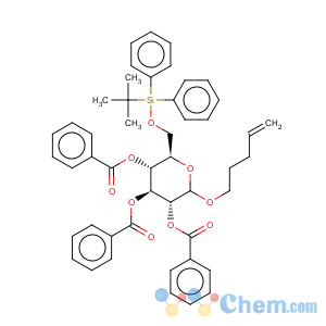 CAS No:136755-18-5 pent-4-enyl-6-o-t-butyldiphenylsilyl-2,3,4-tri-o-benzoyl-d-glucopyranoside