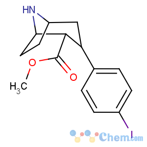 CAS No:136794-87-1 8-Azabicyclo[3.2.1]octane-2-carboxylicacid, 3-(4-iodophenyl)-, methyl ester, (1R,2S,3S,5S)-