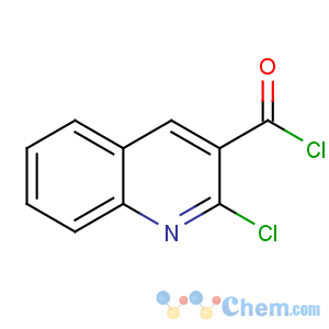 CAS No:136812-19-6 2-chloroquinoline-3-carbonyl chloride