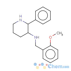CAS No:136982-36-0 3-Piperidinamine,N-[(2-methoxyphenyl)methyl]-2-phenyl-, (2S,3S)-