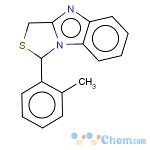 CAS No:136994-95-1 1H,3H-Thiazolo[3,4-a]benzimidazole,1-(2-methylphenyl)-