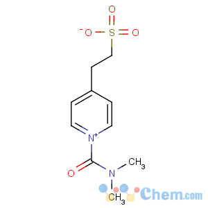CAS No:136997-71-2 2-[1-(dimethylcarbamoyl)pyridin-1-ium-4-yl]ethanesulfonate