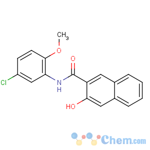 CAS No:137-52-0 N-(5-chloro-2-methoxyphenyl)-3-hydroxynaphthalene-2-carboxamide