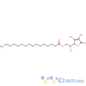 CAS No:137-66-6 [(2S)-2-[(2R)-3,4-dihydroxy-5-oxo-2H-furan-2-yl]-2-hydroxyethyl]<br />hexadecanoate