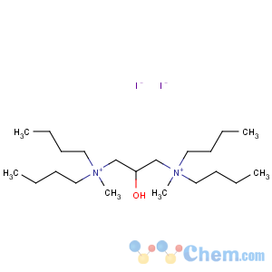 CAS No:137044-78-1 1,3-Propanediaminium, N,N,N',N'-tetrabutyl-2-hydroxy-N,N'-dimethyl-,diiodide