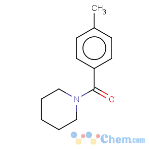 CAS No:13707-23-8 Methanone,(4-methylphenyl)-1-piperidinyl-
