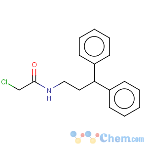 CAS No:137075-21-9 Acetamide,2-chloro-N-(3,3-diphenylpropyl)-