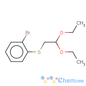 CAS No:137105-52-3 1-Bromo-2-(2,2-diethoxyethylsulfanyl)-benzene