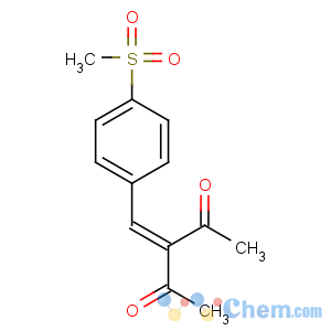 CAS No:137109-78-5 3-[(4-methylsulfonylphenyl)methylidene]pentane-2,4-dione