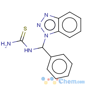 CAS No:137149-63-4 (Benzotriazol-1-yl-phenyl-methyl)-thiourea