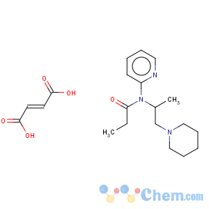 CAS No:13717-04-9 N-PROPIONYL-2-(1-PIPERIDINOISOPROPYL)AMINOPYRIDINE FUMARATE			