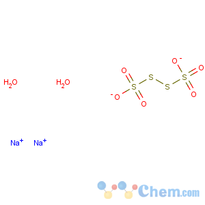 CAS No:13721-29-4 Di(dithioperoxo)sulfuricacid, sodium salt, hydrate (1:2:2)