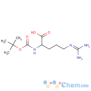 CAS No:13726-76-6 (2S)-5-(diaminomethylideneamino)-2-[(2-methylpropan-2-yl)<br />oxycarbonylamino]pentanoic acid