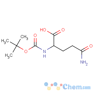 CAS No:13726-85-7 (2S)-5-amino-2-[(2-methylpropan-2-yl)oxycarbonylamino]-5-oxopentanoic<br />acid